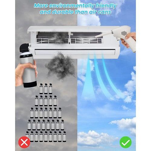 Mini Compressed Air Duster, 36000RPM Electric Cordless Air Duster Blower for Cleaning Dust, Hairs, Computer, Keyboard - EAD-10 - Toytexx Mini Compressed Air Duster, 36000RPM Electric Cordless Air Duster Blower for Cleaning Dust, Hairs, Computer, Keyboard - EAD-10 - Toytexx